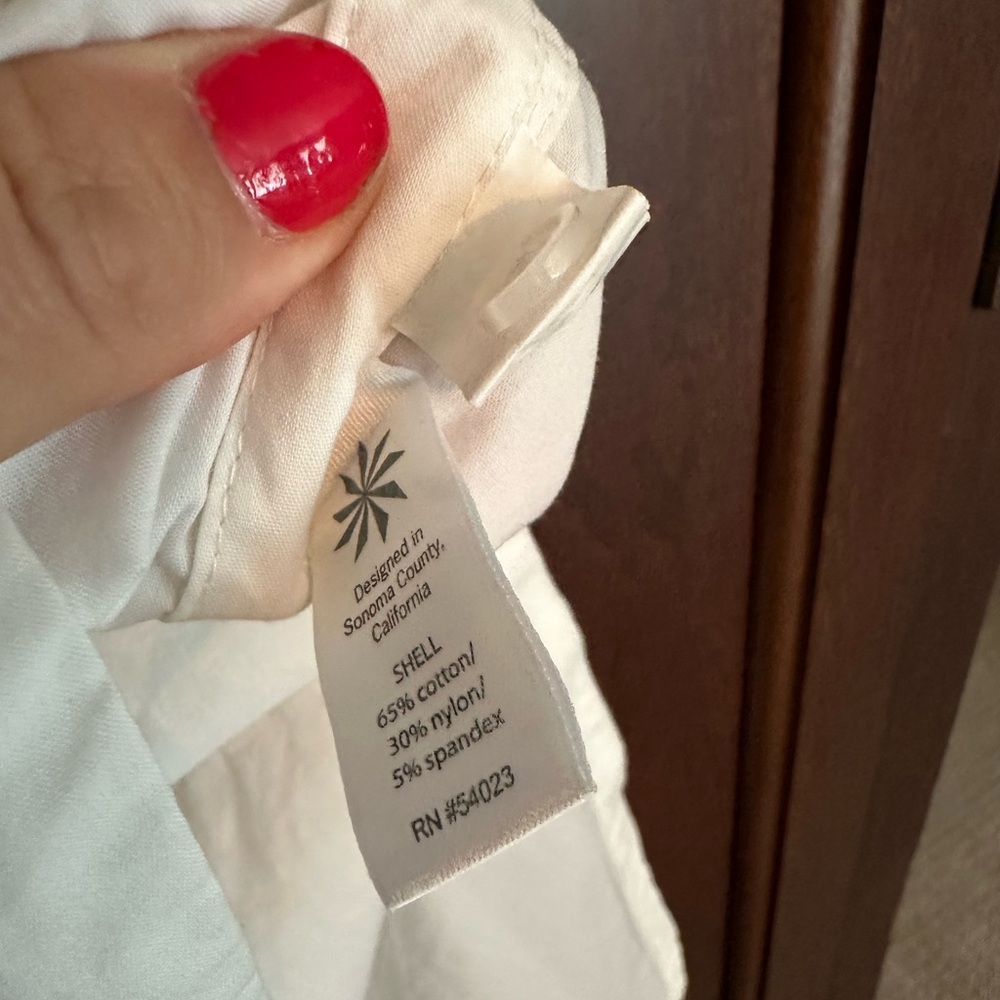 White Athleta CYA Coverup - Picture 3 of 5